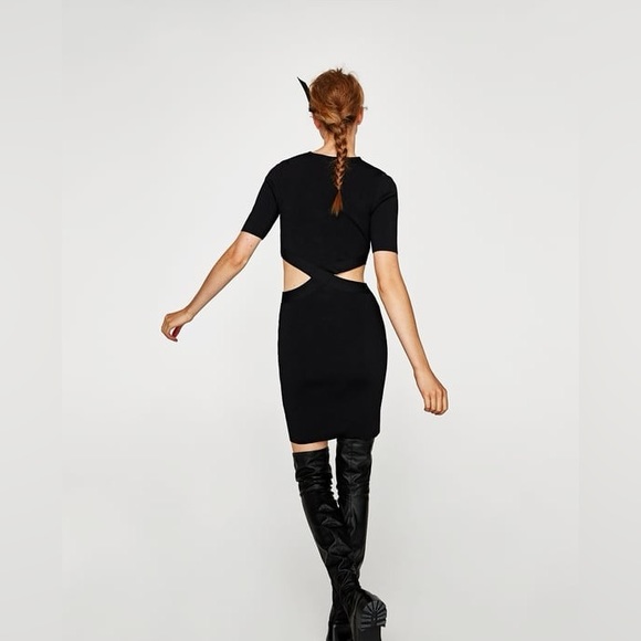 ZARA CUTOUT DRESS    NWOT - Picture 3 of 11